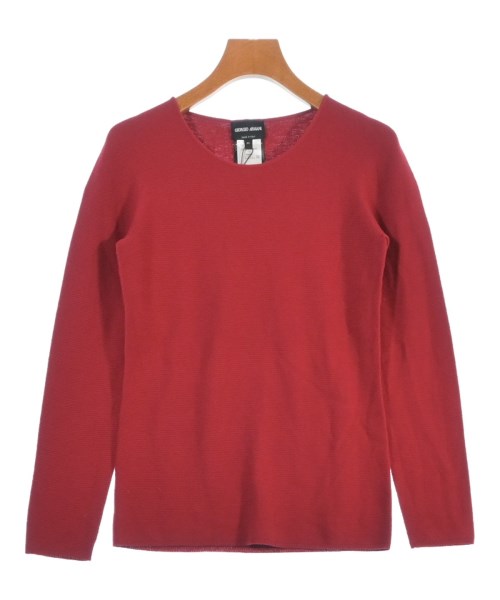 GIORGIO ARMANI(ジョルジオアルマーニ)ニット・セーター 赤 サイズ:44(L位)/2200579406021