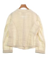 GIORGIO ARMANI（ジョルジオアルマーニ）ノーカラージャケット ベージュ サイズ:44(L位) レディース/2200582410138