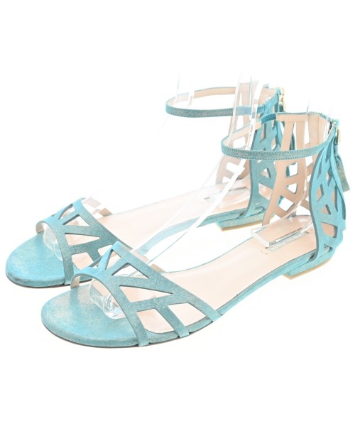 GIORGIO ARMANI(ジョルジオアルマーニ)サンダル 青 サイズ:EU36(22.5cm位)/2200584206173