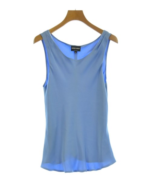 GIORGIO ARMANI(ジョルジオアルマーニ)ブラウス 青 サイズ:40(M位)/2200608116020