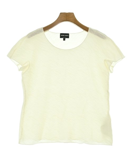 GIORGIO ARMANI(ジョルジオアルマーニ)Tシャツ・カットソー 白 サイズ:44(L位)/2200655728115