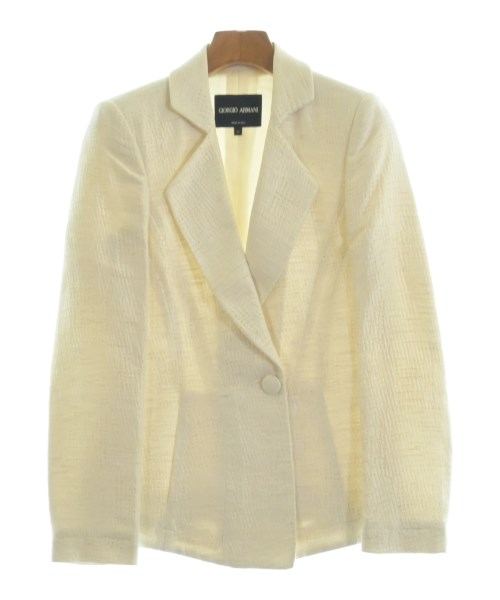 GIORGIO ARMANI(ジョルジオアルマーニ)ジャケット 白 サイズ:36(XS位)/2200655567455