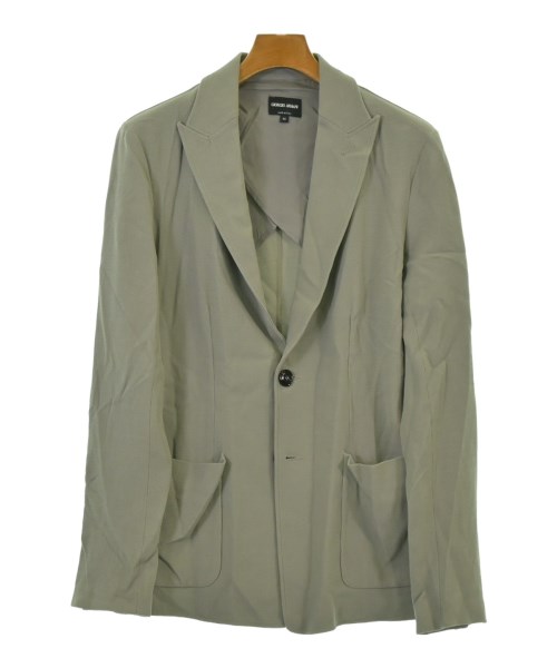 GIORGIO ARMANI(ジョルジオアルマーニ)テーラードジャケット グレー サイズ:46(M位)/2200664416034