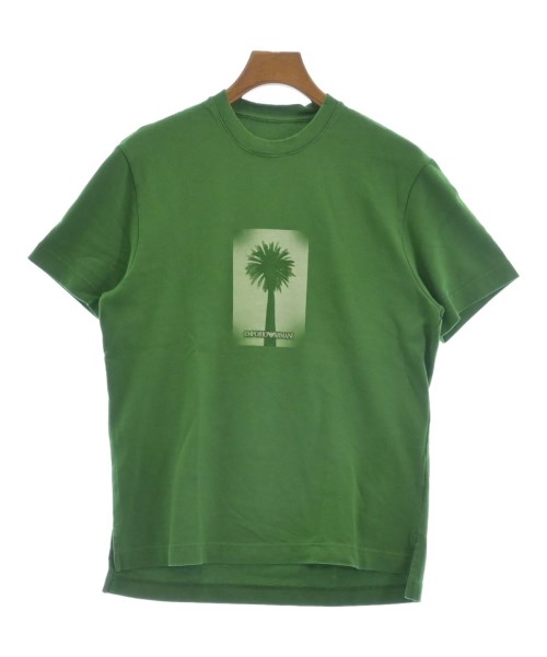 EMPORIO ARMANI(エンポリオアルマーニ)Tシャツ・カットソー 緑 サイズ:XS/2200480772093