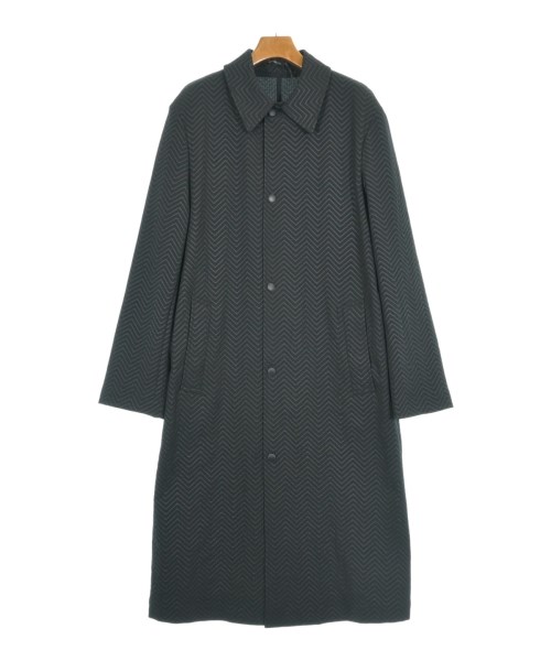 EMPORIO ARMANI(エンポリオアルマーニ)ステンカラーコート 黒 サイズ:46(M位)/2200637075107