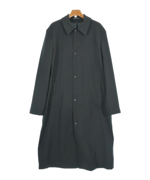 EMPORIO ARMANI(エンポリオアルマーニ)ステンカラーコート 黒 サイズ:50(XL位)/2200637075121