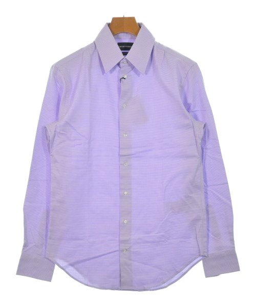 EMPORIO ARMANI(エンポリオアルマーニ)ドレスシャツ 紫 サイズ:38(S位)/2200640140038