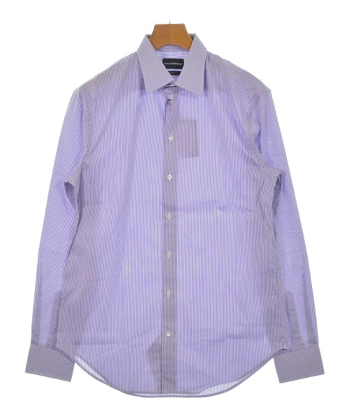 EMPORIO ARMANI(エンポリオアルマーニ)ドレスシャツ 紫 サイズ:40(L位)/2200640140069