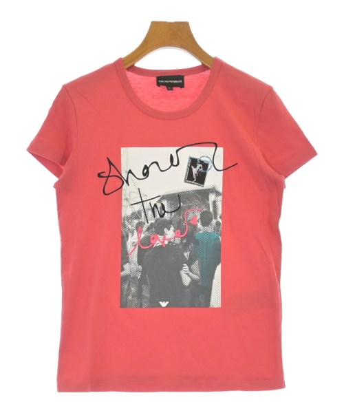 EMPORIO ARMANI(エンポリオアルマーニ)Tシャツ・カットソー 赤 サイズ:S/2200595651221