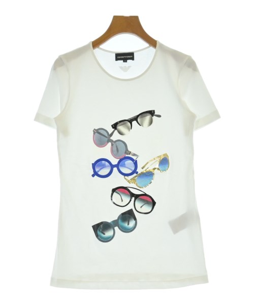 EMPORIO ARMANI(エンポリオアルマーニ)Tシャツ・カットソー 白 サイズ:38(S位)/2200595651252