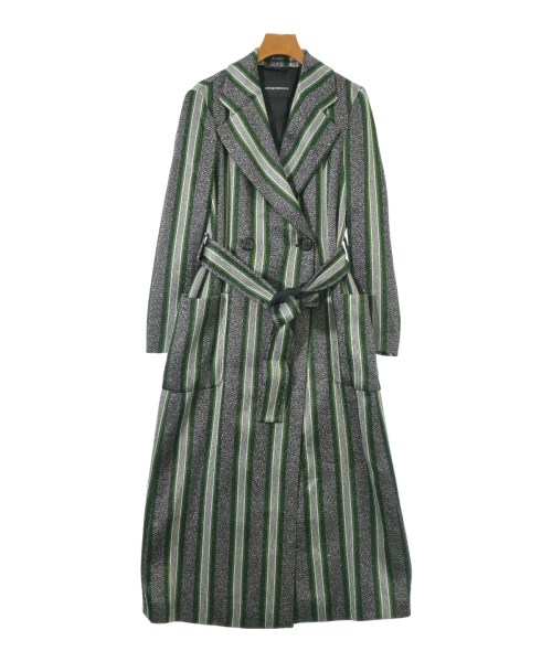 EMPORIO ARMANI(エンポリオアルマーニ)チェスターコート シルバー サイズ:38(S位)/2200598414076