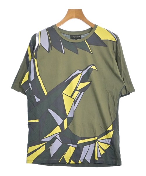 EMPORIO ARMANI(エンポリオアルマーニ)Tシャツ・カットソー カーキ サイズ:M/2200582704060
