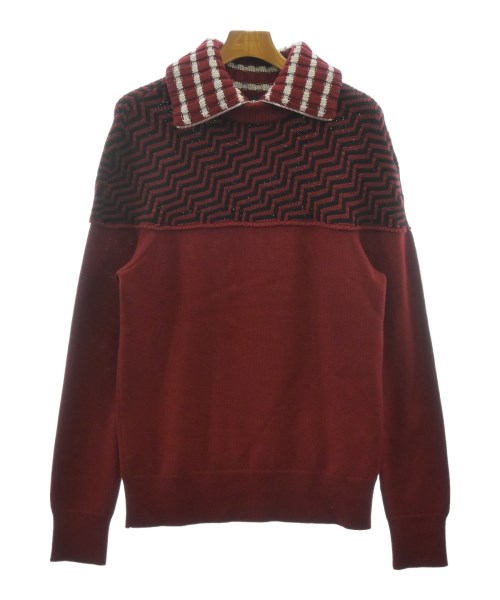 EMPORIO ARMANI(エンポリオアルマーニ)ニット・セーター 赤 サイズ:L/2200546678062