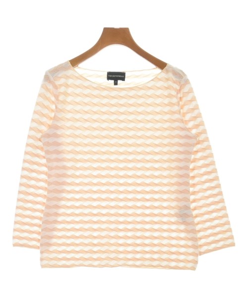 EMPORIO ARMANI(エンポリオアルマーニ)Tシャツ・カットソー ピンク サイズ:40(M位)/2200632815128