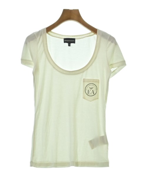 EMPORIO ARMANI(エンポリオアルマーニ)Tシャツ・カットソー 白 サイズ:38(S位)/2200603048142