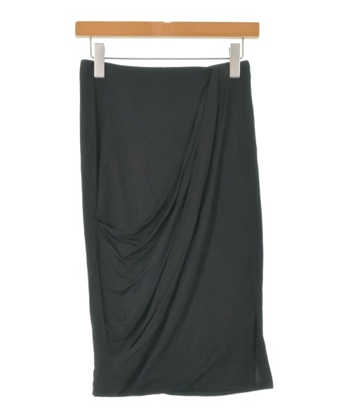EMPORIO ARMANI(エンポリオアルマーニ)ひざ丈スカート 黒 サイズ:38(S位)/2200657986070