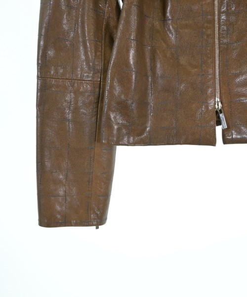 EMPORIO ARMANI（エンポリオアルマーニ）ライダース 茶 サイズ:40(M位) レディース/2200664643027