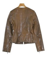 EMPORIO ARMANI（エンポリオアルマーニ）ライダース 茶 サイズ:40(M位) レディース/2200664643027