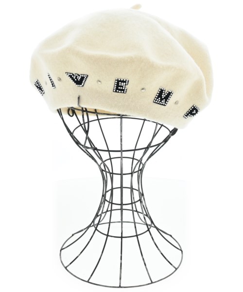 EMPORIO ARMANI(エンポリオアルマーニ)ハンチング・ベレー帽 白 サイズ:-/2200663496198