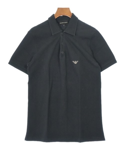 EMPORIO ARMANI(エンポリオアルマーニ)ポロシャツ 黒 サイズ:L/2200682386258
