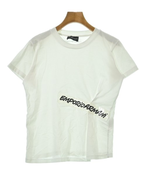 EMPORIO ARMANI(エンポリオアルマーニ)Tシャツ・カットソー 白 サイズ:36(XS位)/2200684503059