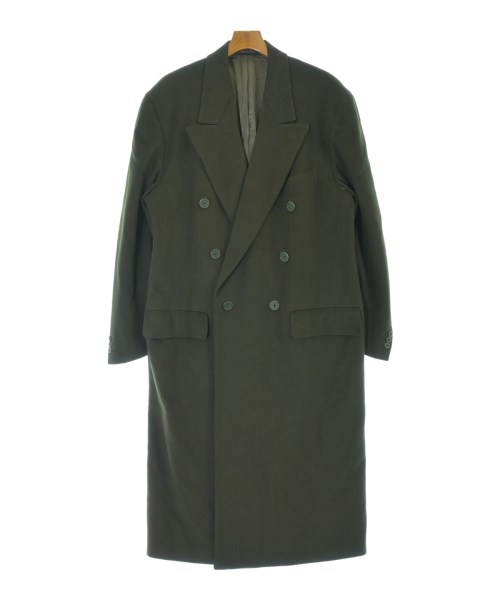 GIANNI VERSACE(ジャンニヴェルサーチ)チェスターコート カーキ サイズ:50(XL位)/2200658703171