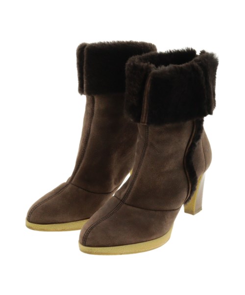 Salvatore Ferragamo(サルバトーレフェラガモ)ブーツ 茶 サイズ:4(21.5cm位)/2200301096209