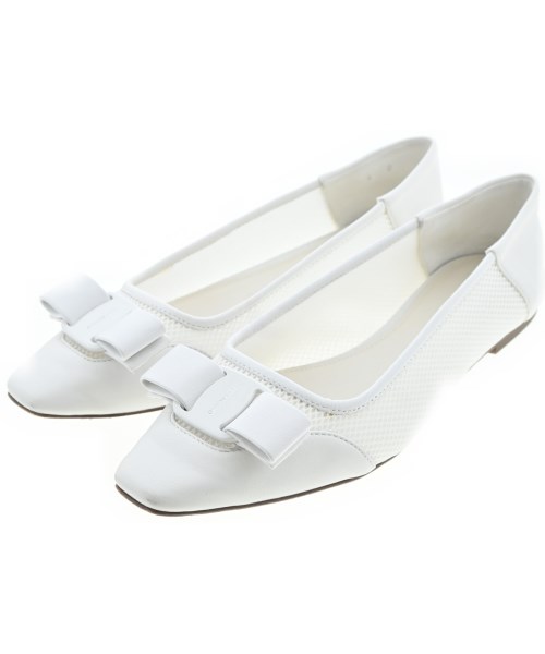 Salvatore Ferragamo(サルバトーレフェラガモ)パンプス 白 サイズ:4(21.5cm位)/2200676924220