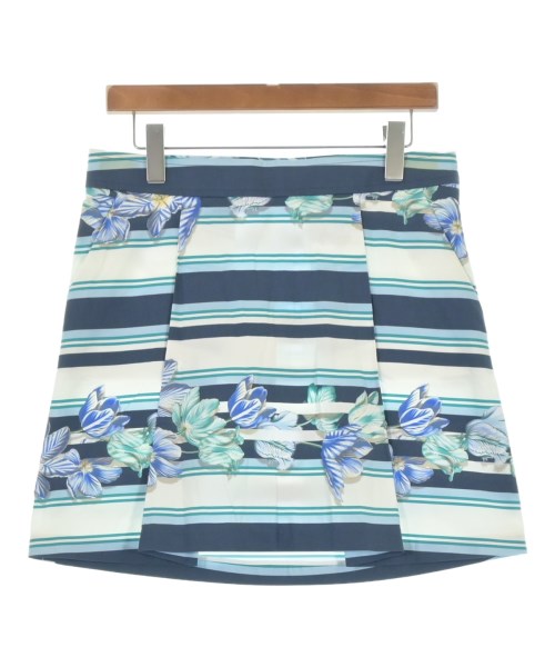 Salvatore Ferragamo(サルバトーレフェラガモ)ミニスカート 紺 サイズ:40(M位)/2200649309139