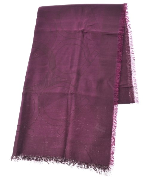 Salvatore Ferragamo(サルバトーレフェラガモ)ストール 紫 サイズ:-/2200645825077