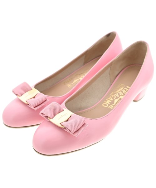 Salvatore Ferragamo(サルバトーレフェラガモ)パンプス ピンク サイズ:6(23.5cm位)/2200669512069