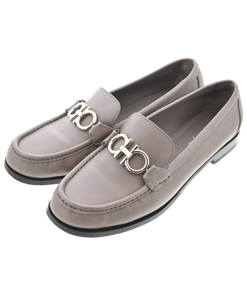 Salvatore Ferragamo(サルバトーレフェラガモ)ドレスシューズ/ローファー 茶 サイズ:9(26cm位)/2200683531176