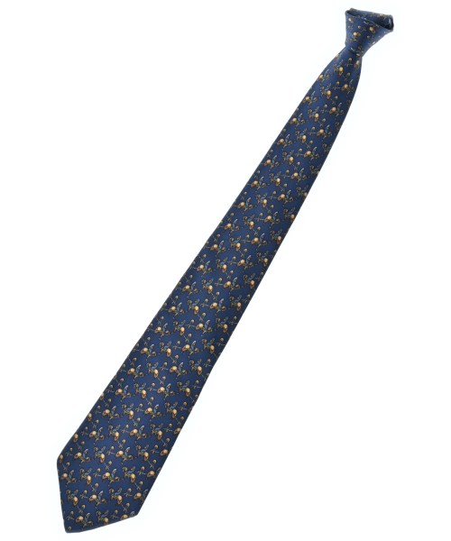 Salvatore Ferragamo(サルバトーレフェラガモ)ネクタイ 紺 サイズ:-/2200687680016