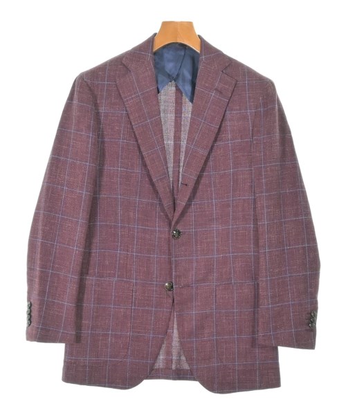 BARBA(バルバ)カジュアルジャケット 赤 サイズ:44(S位)/2200662283010