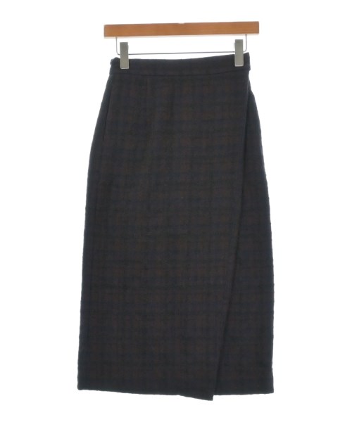 INCOTEX(インコテックス)ロング・マキシ丈スカート 茶 サイズ:38(S位)/2200632940066