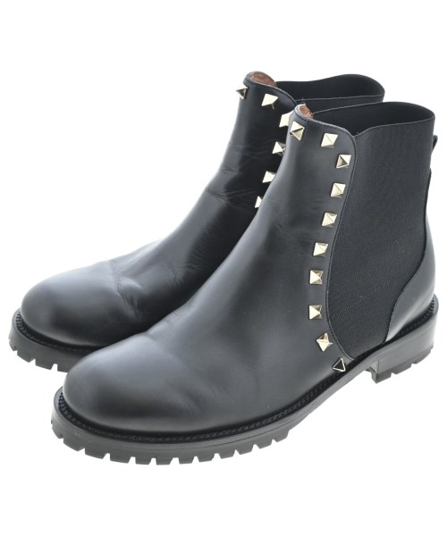 VALENTINO GARAVANI(ヴァレンティノガラヴァーニ)ブーツ 黒 サイズ:EU35 1/2(22cm位)/2200679824220