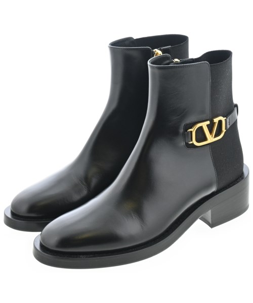 VALENTINO GARAVANI(ヴァレンティノガラヴァーニ)ブーツ 黒 サイズ:EU37(23.5cm位)/2200651150040