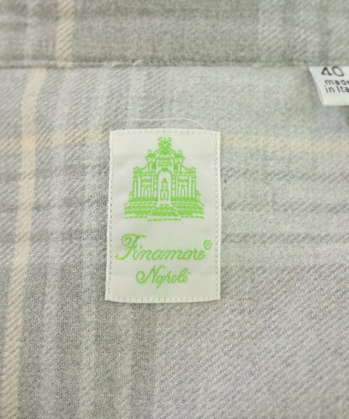 finamore（フィナモレ）シャツワンピース グレー サイズ:40(M位) レディース/2200577774016