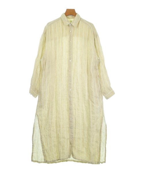 finamore(フィナモレ)シャツワンピース ベージュ サイズ:40(M位)/2200604113023