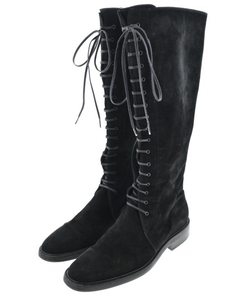 HIROFU(ヒロフ)ブーツ 黒 サイズ:22.5cm/2200643463219