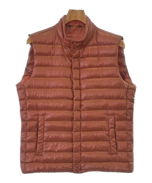 HERNO(ヘルノ)ダウンジャケット/ダウンベスト 茶 サイズ:48(L位)/2200476761384