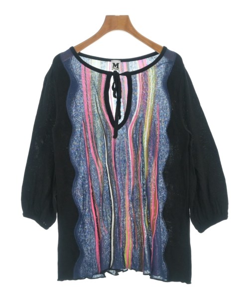 M MISSONI(エムミッソーニ)ニット・セーター 黒 サイズ:42(M位)/2200683391039