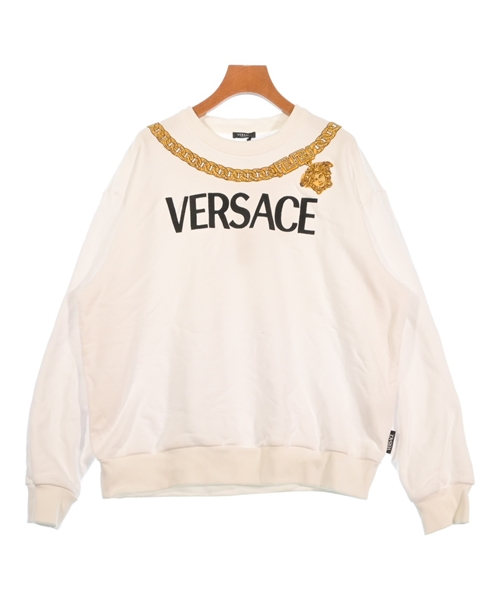 VERSACE(ヴェルサーチ)スウェット 白 サイズ:44(L位)/2200592723020