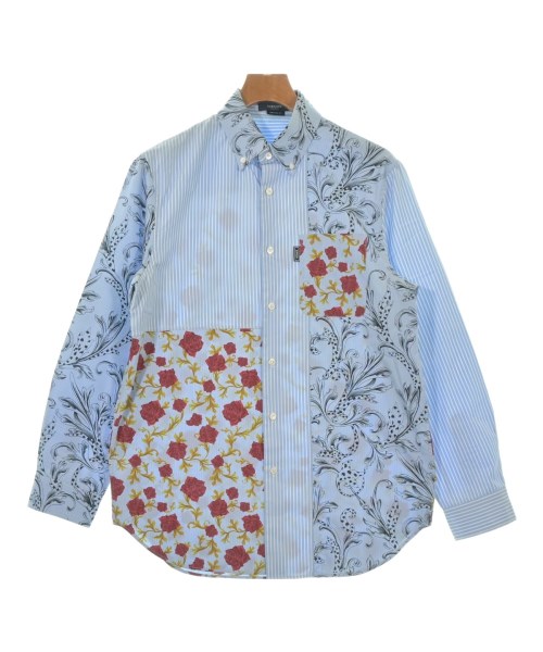 VERSACE(ヴェルサーチ)カジュアルシャツ 青 サイズ:37(XS位)/2200656235094