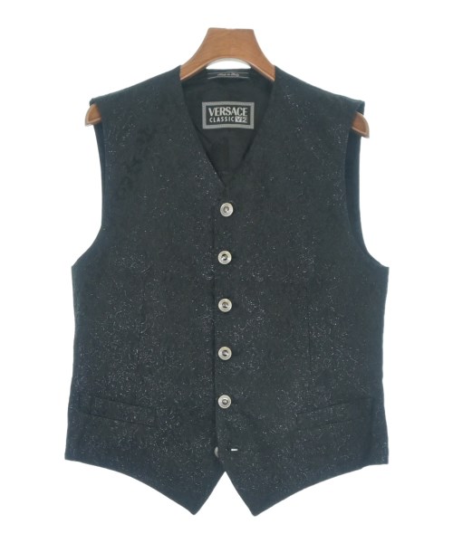 VERSACE(ヴェルサーチ)カジュアルシャツ 黒 サイズ:52(XXL位)/2200659062017