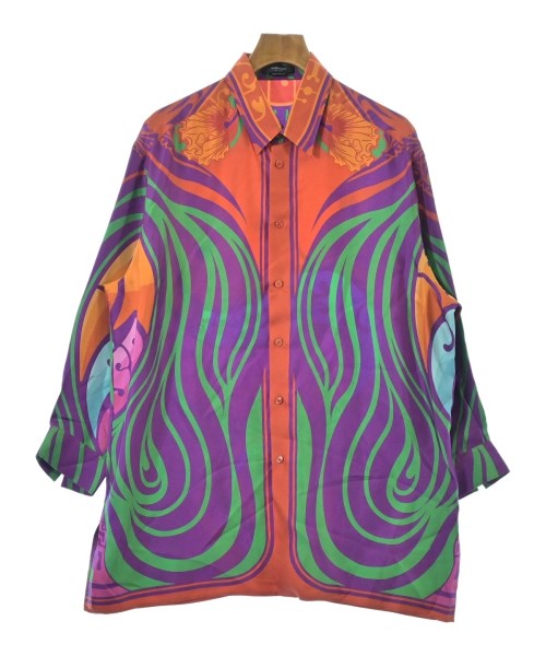 VERSACE(ヴェルサーチ)カジュアルシャツ オレンジ サイズ:56(XXXL位)/2200651951173