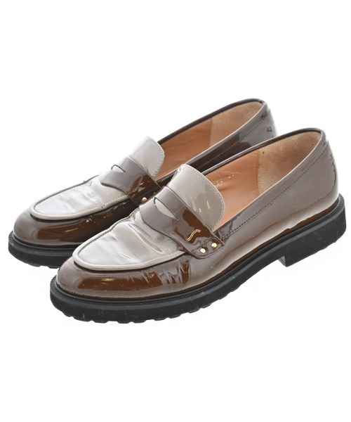 J&M DAVIDSON(ジェイアンドエム　デビッドソン)ドレスシューズ/ローファー 茶 サイズ:23.5cm/2200671998110