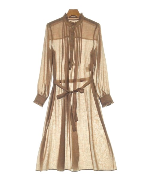 MACKINTOSH(マッキントッシュ)ワンピース 茶 サイズ:40(M位)/2200664953027