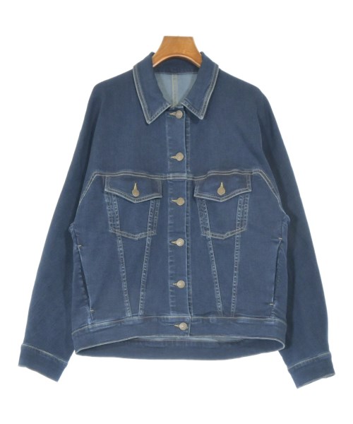 L'EQUIPE YOSHIE INABA(レキップヨシエイナバ)デニムジャケット 紺 サイズ:38(S位)/2200660685014