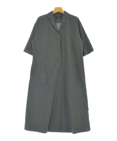 L'EQUIPE YOSHIE INABA(レキップヨシエイナバ)シャツワンピース 黒 サイズ:38(S位)/2200668427074